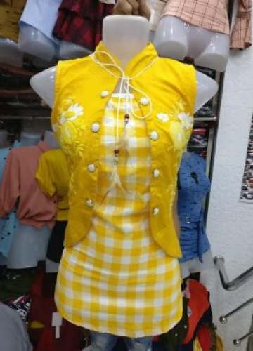 Buy Fancy Yellow Western Top For Women by Maaz Garment