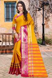 Cotton Rich Pallu Sarees
