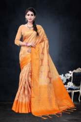 Fancy Embroidery Silk Sarees