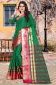 Printed Cotton Pallu Sarees