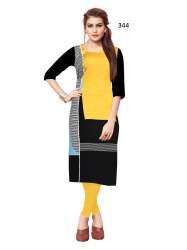 crepe kurtis