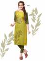 Girls Trendy Crepe Kurti thumb 4