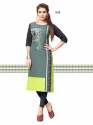 Girls Trendy Crepe Kurti thumb 5