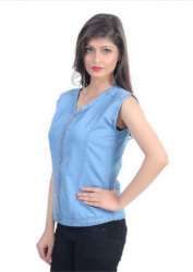 Ladies Fancy Sleeveless Top