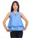 Ladies Sleeveless Denim Top thumb 1