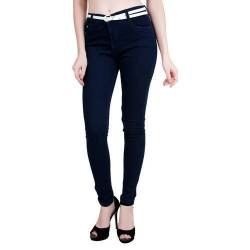Girls Denim Plain Jeans