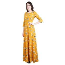 Ladies Printed Gown