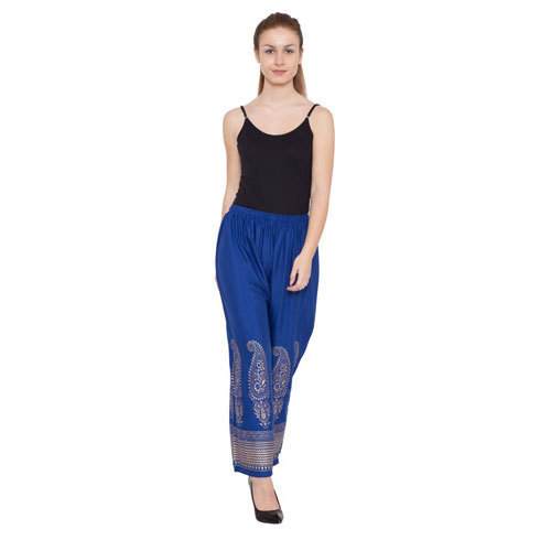 Blue Printed Palazzo