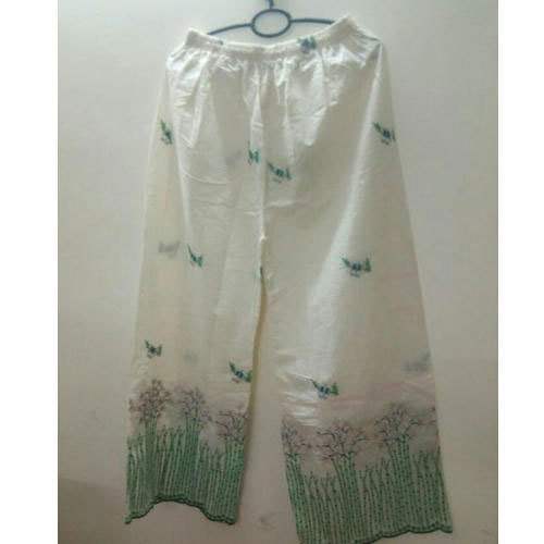 Cotton Embroidered Palazzo