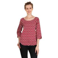 Girls Printed Full Sleeves Top 06