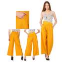Yellow Ladies Palazzo Pants