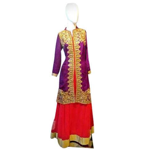 Ladies Kurti With Skirt by Veronica