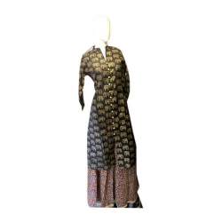 Ladies Printed Kurti with Skirt