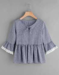 Fancy Peplum Top