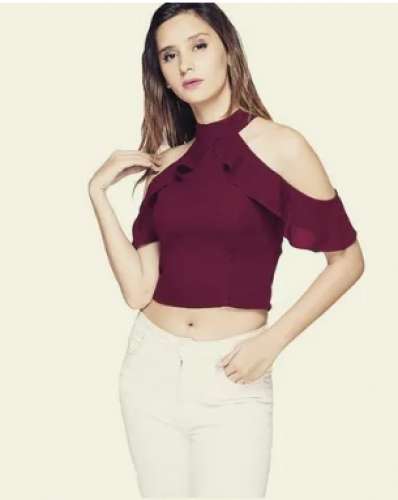 Ladies Stylish Crop top  by Naas Trends