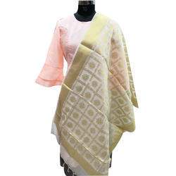 Banarasi zari dyeable dupatta