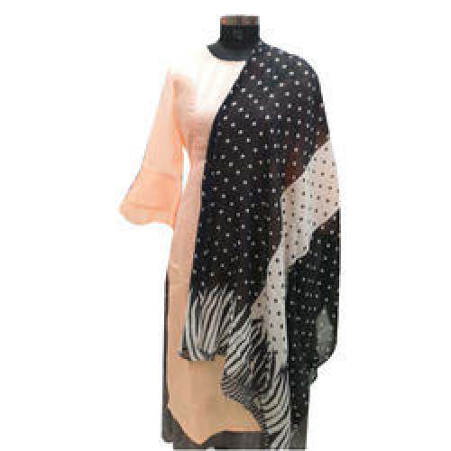 Dot Printed Cotton Dupatta