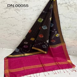 Kota Staple Mangalgeri multi color Sibore print Saree 