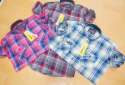 Colorful Linen Printed Checks Shirts