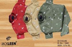 Jackleen Collar Neck Casual Shirt for Men