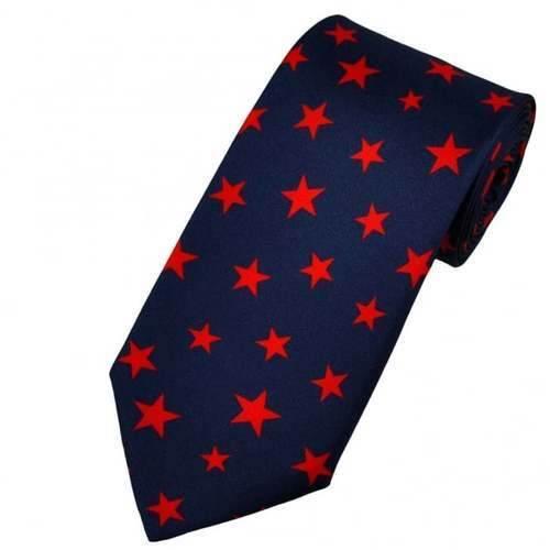 Mens printed tie