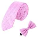 mens tie and bow set