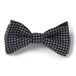 Printed bow tie