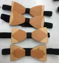 wooden bow tie