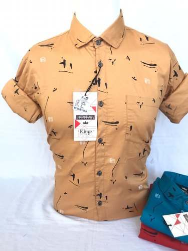 king brand printed shirt