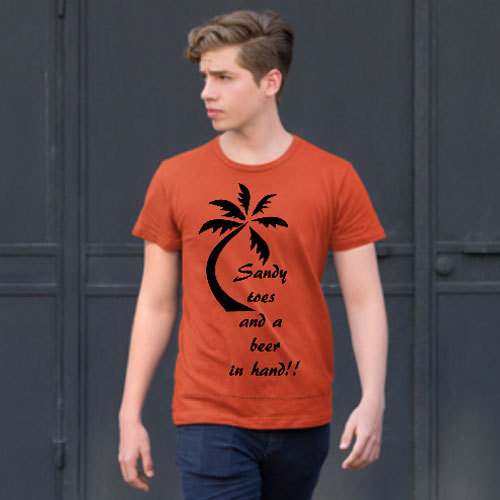 Men's Printed T-Shirt 02 by CSI Enterprises