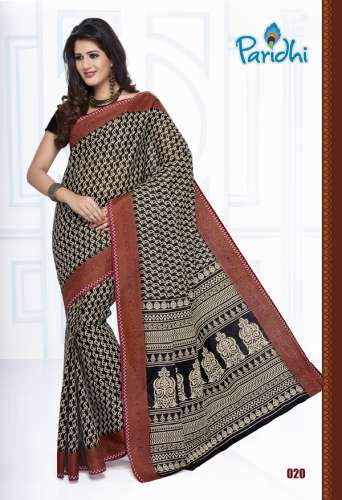 Printed Saree by Paridhi