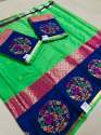 pure silk cotton sarees  thumb 6