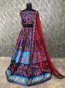satin silk lehenga choli thumb 1