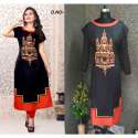 AT designer crepe kurti vol 3 thumb 2