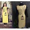 AT designer crepe kurti vol 3 thumb 5