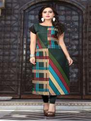 AT designer crepe kurti vol 4