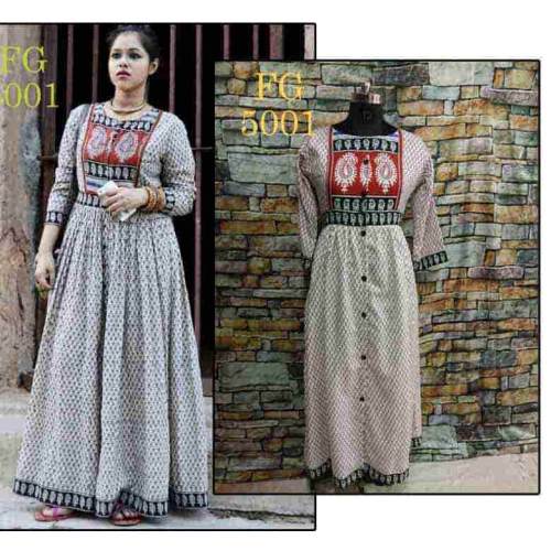 Avantika printed gown vol 1