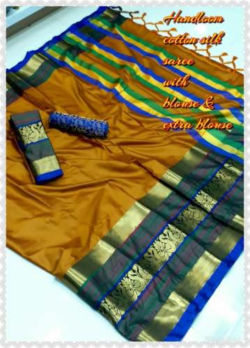 BT Cotton Silk Saree