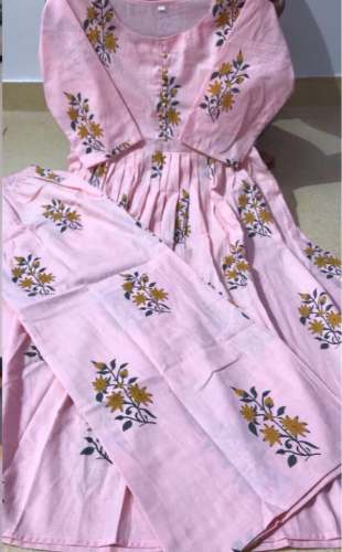 Bunaane pure cotton kurti with plazo