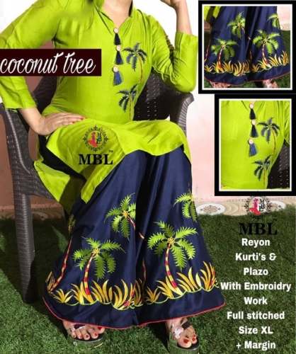 Coconut Plazo kurti