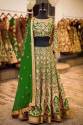 DJ heavy work bridal lehenga thumb 5