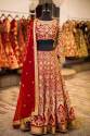 DJ heavy work bridal lehenga thumb 7