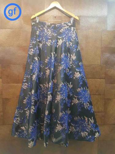 Fusion designer jacquard skirt