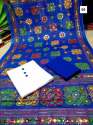 Jaipuri work dupatta suit thumb 8