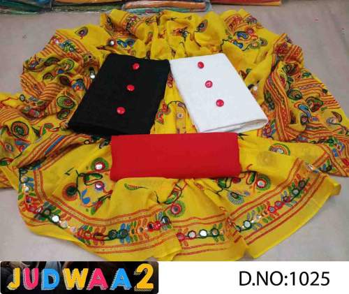 Judwa 2 chikenkari suit vol 5