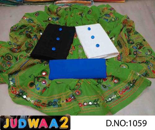 Judwa 2 chikenkari suit vol 8