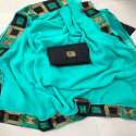 Kavya chiffon silk saree thumb 2