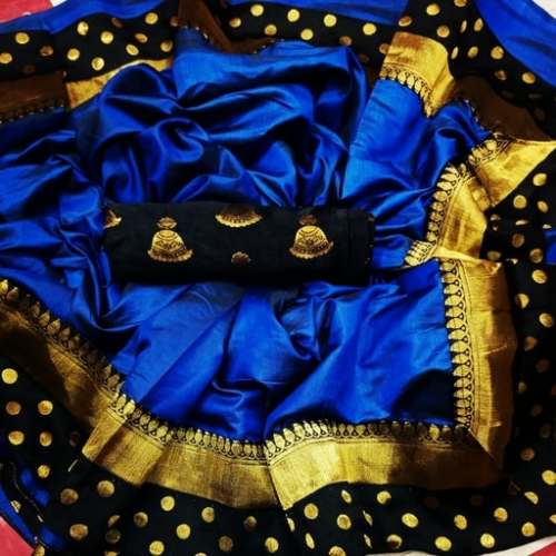 komal two-tone sana silk saree