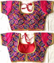 Kutchi work blouse
