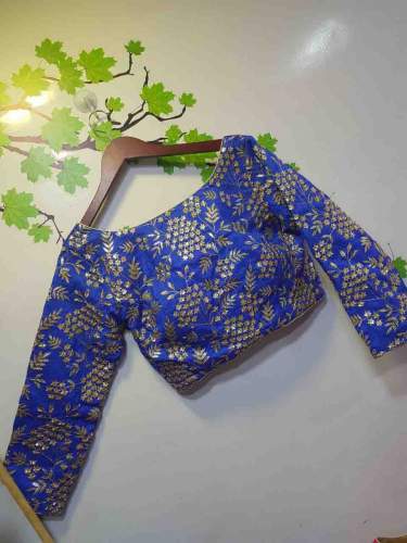 Maple stitched blouse